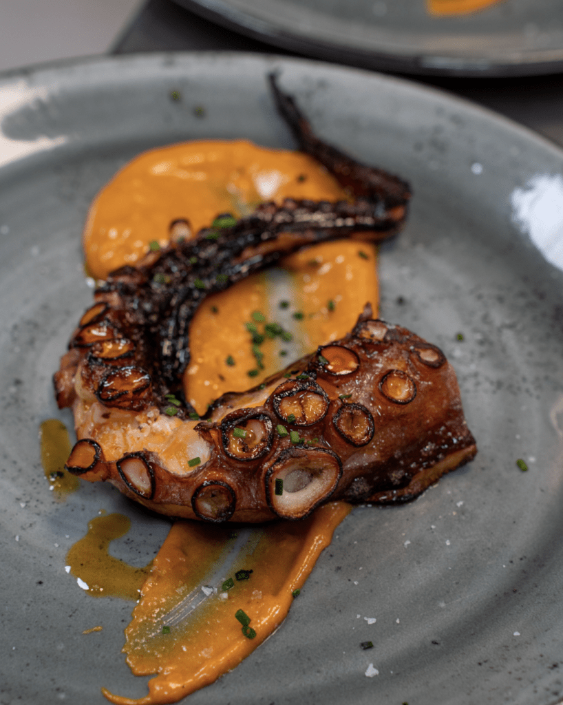 pata de pulpo al josper