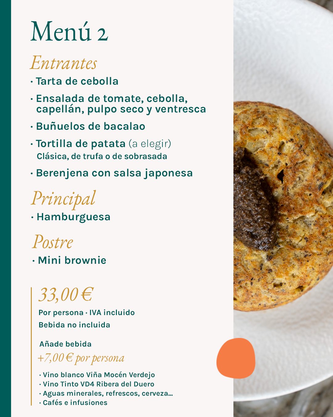 men&uacute;s de grupo Navidad San Juan